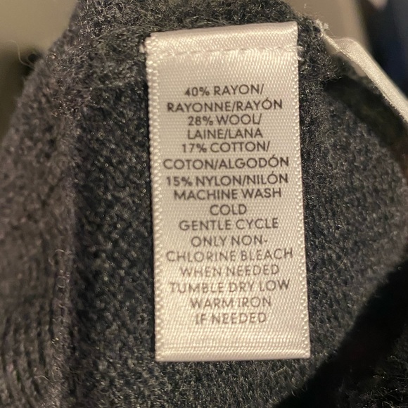 LOFT grey cardigan sweater - Picture 6 of 6